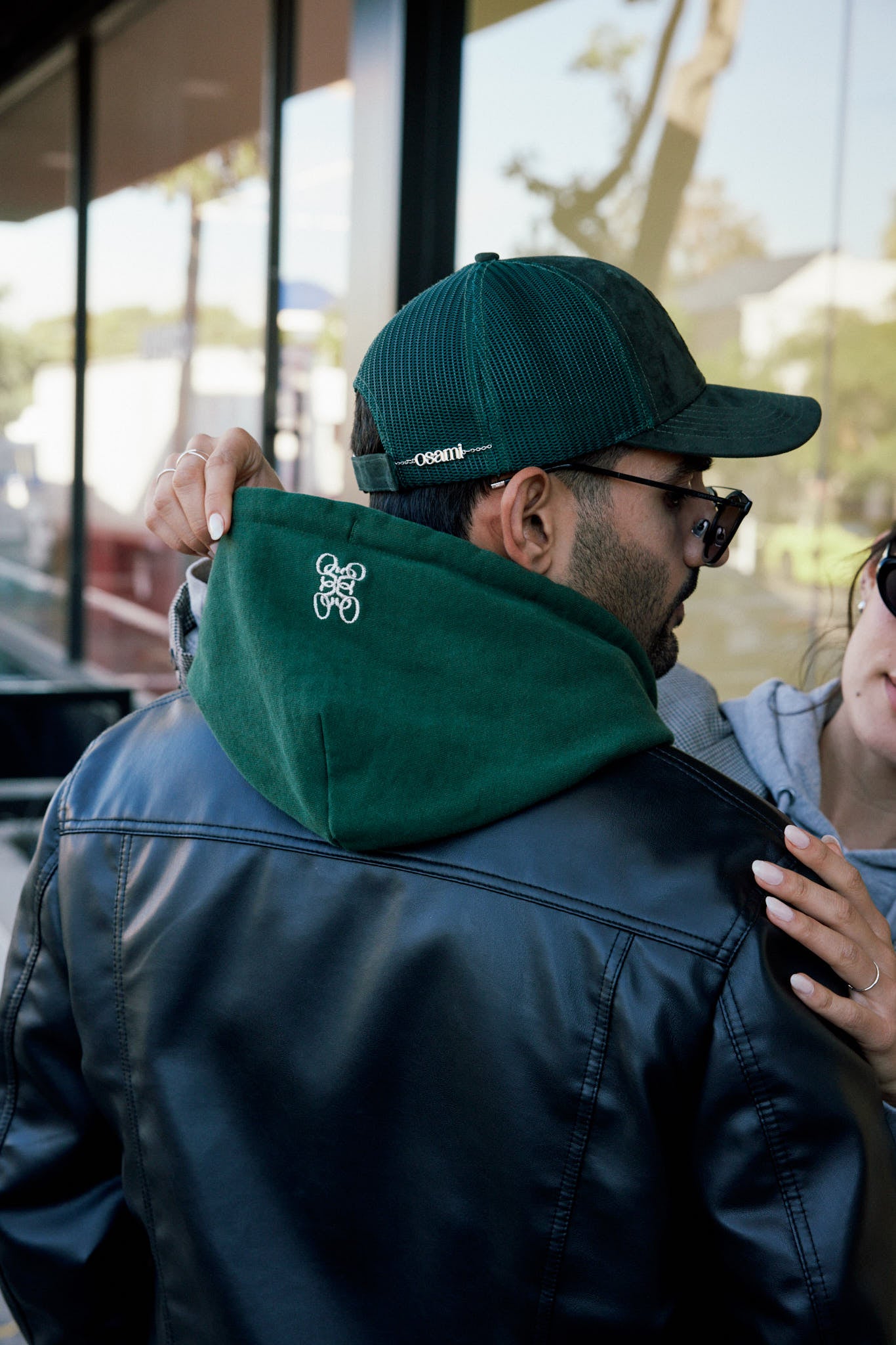 Green Hoodie