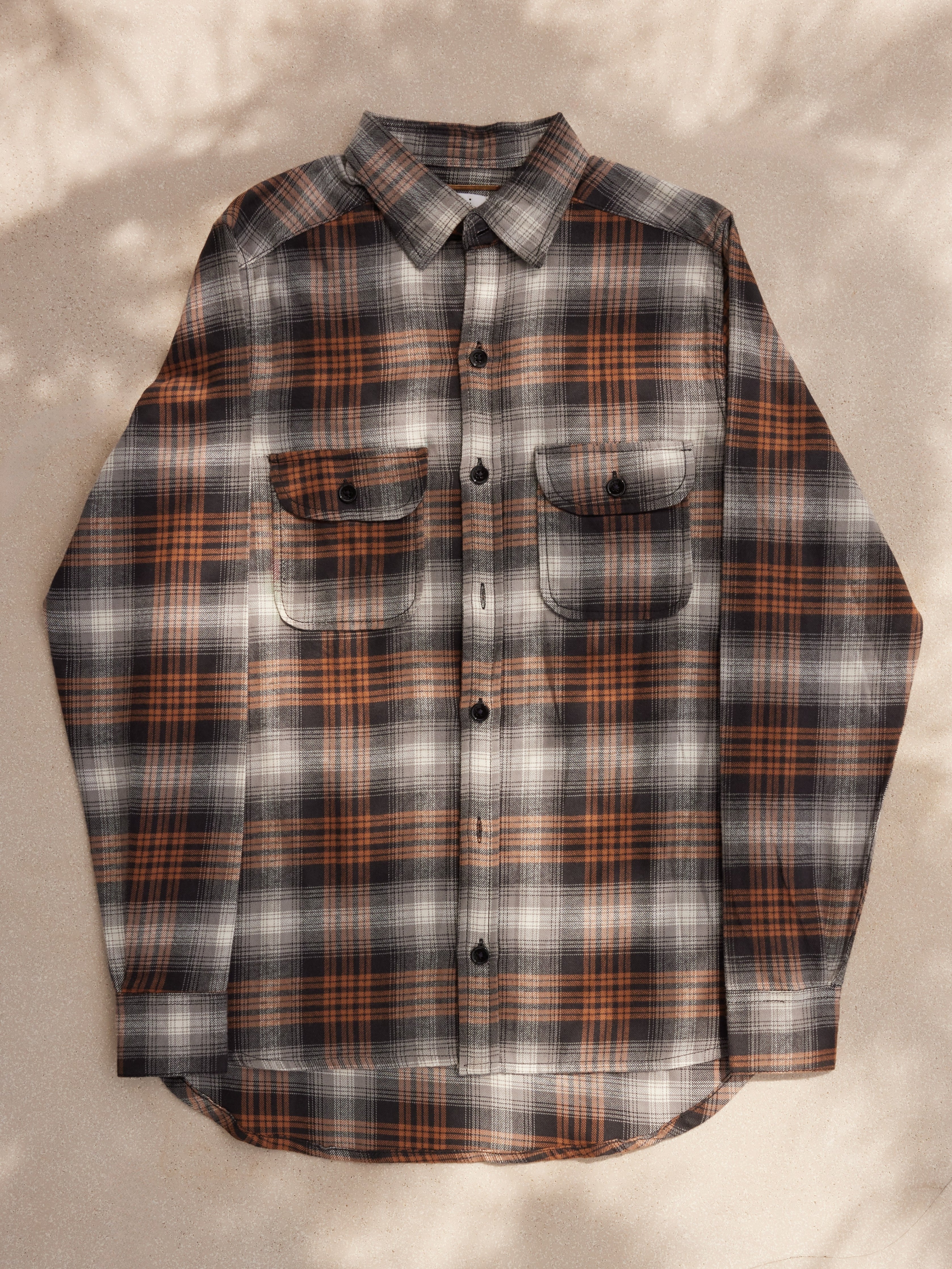 Brushed Cotton Flannel – Brown/Multi